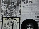 ANTI-SYSTEM- DEFENSE OF THE REALM EP + INSERTS- VY RARE