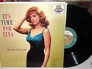 Tina Louise It's Time for Tina LP Urania Cheesecake