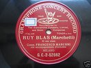 MARCONI Ruy Blas Marchetti G&T 2-52662 VERY RARE 78 RPM