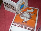 missus beastly, orig private lp prog rock +poster