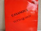 CASANOVA - Tutti Quanti - MAXI 45 T - RARE ITALO