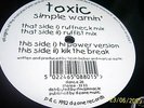 TOXIC -SIMPLE WARNIN -OLD SKOOL CLASSIC -LISTEN