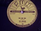 ROY ORBISON ON SUN 78 RPM  SONG OOBY DOOBIE