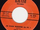 FUNK 45 RPM- COLD FIRE - on KRAM RECORDS