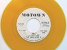 JACKSON 5 MICHAEL ABC MOTOWN YELLOW VINYL PROMO 45 HEAR