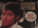 Michael Jackson   THRILLER   w/stickers & insert   NM  