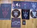 VON Satanic Blood Angel DIE HARD 2 pic LP poster patch
