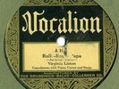 Vocalion 1032 KING OLIVER acc VIRGINIA LISTON in E-