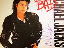 Michael Jackson BAD SIGNED