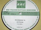 GRYPHON   THE SPINNERS   BBC Transcription prog folk