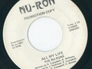 THE NU RONS ALL MY LIFE  b/w  I'M A LONER   {NU RON}