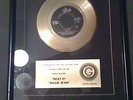 RARE MICHAEL JACKSON GOLD RECORD BY CERTIFIED GOLD