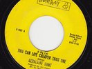 NORTHERN SOUL 45 RPM - GERALDINE HUNT- on BOMBAY RECORD