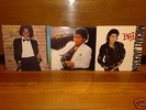 MICHAEL JACKSON RECORDS/ OFF THE WALL/ THRILLER/ BAD.