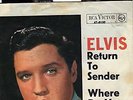 Sg.  -  ELVIS  PRESLEY -  RETURN  TO  SENDER - Year 62