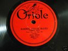 BLUES - ROSA HENDERSON/VIOLA McCOY ON RARE ORIOLE 78