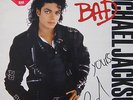 Michael Jackson LP  BAD mit Original Autogramm von 1988