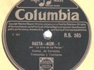 LA NINA DE LOS PEINES 78 rpm disc (SPANISH, A++ COND)