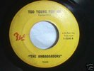 RARE NORTHERN SOUL 45- THE AMBASSADORS
