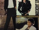 Michael Jackson 3 x LP Thriller, Off The Wall & Bad