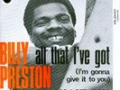 BILLY PRESTON - UNFINDABLE FRENCH BEATLES APPLE 7