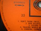 BOB DYLAN FREEWHEELIN EARLIEST POSSIBLE PRESS 33 SPEED