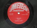 ELMORE JAMES  I BELIEVE 78 RPM ON METEOR  VG  1953