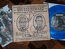GG ALLIN/DUANE PETERS GUNFIGHT Blue Vinyl 25 SIGNED