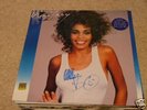 RARE SIGNED WHITNEY HOUSTON LP GENUINE