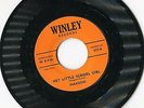 45 RECORD:  PARAGONS:  HEY LITTLE SCHOOL GIRL