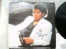 vinyle michael jackson thriller dédicassé  33 T de1982