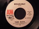 Toni Basil 45 A&M PROMO Breakaway RARE NORTHERN SOUL