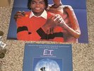 COFFRET E.T MICHAEL JACKSON 33T  RARE ETAT NEUF