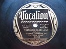 LONNIE JOHNSON Victoria Spivey VOCALION 03243 Toothache