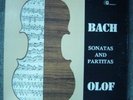 Signed Rare BACH VIOLIN SONATAS&PARTITAS THEO OLOF 3LP