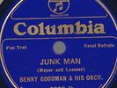 Co2892 Benny Goodman Mildred Bailey JUNK MAN ...tops