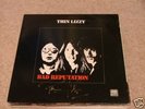 RARE SIGNED THIN LIZZY PHIL LYNOTT BAD REP. GENUINE LP