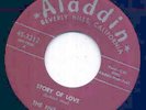 Five Keys Story of love Aladdin 3312 doowop r&b 45