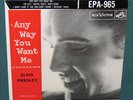 Elvis Presley Anyway You Want Me EP No DOG NM