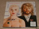 RARE SIGNED 2x EURYTHMICS REVENGE DAVE ANNIE LP GENUINE