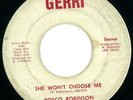 Rosco Robinson : RARE Northern / Deep Soul 45 on Gerri