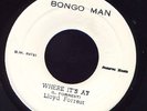 Lloyd Forrest - Where It's At Bongo Man JA 45 Listen