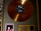 MICHAEL JACKSON  / GOLDENE/PLATIN SCHALLPLATTE / RECORD