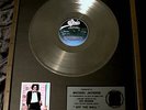 MICHAEL JACKSON  / GOLDENE/PLATIN SCHALLPLATTE / RECORD