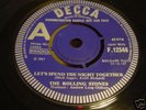 ROLLING STONES 'LET'S SPEND/RUBY' Rare Orig UK DEMO 45