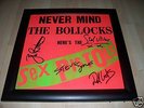 SeX PIstOLs NEVER MIND THE BO****KS LP ORIGINAL SIGNED