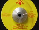 DWIGHT FRANKLIN Foxie Lila RARE MODERN SOUL 45 LISTEN
