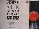 SUPRAPHON JOSEF SUK plays FAMOUS ENCORES 1st Stereo Nm