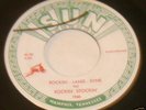 ROCKIN STOCKIN 45 SUN 1960 WHITE  LABEL BILLY LEE RILEY