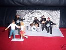 The Beatles LEAD FIGURES CAVERN CLUB Hand Painted Band.